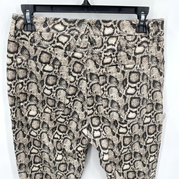 GOOD AMERICAN NWT Good Legs Skinny Jean in Snakeskin // 14 - Picture 8 of 10